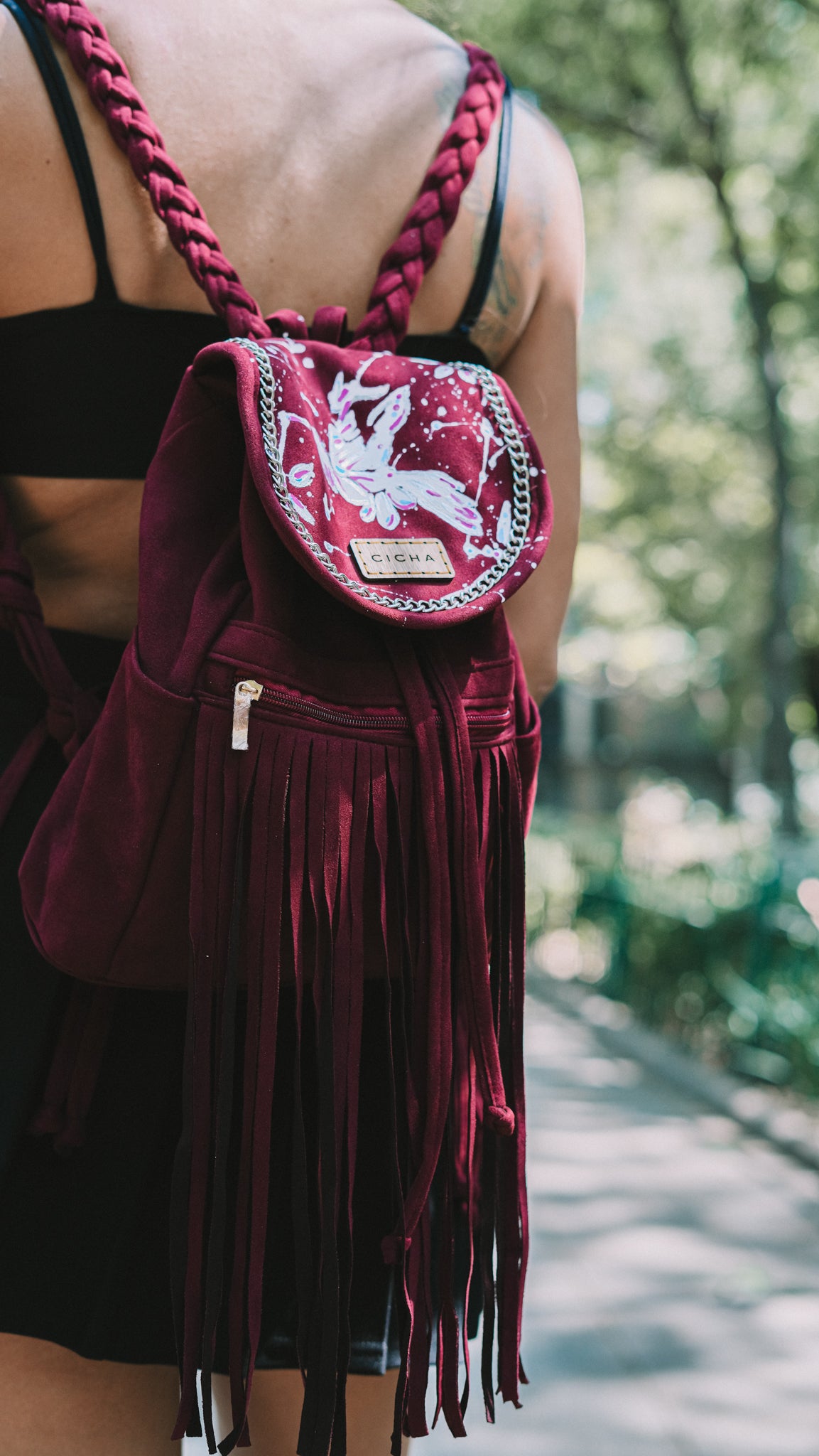 Mochila Mariana COLABORACION Euge Clavero