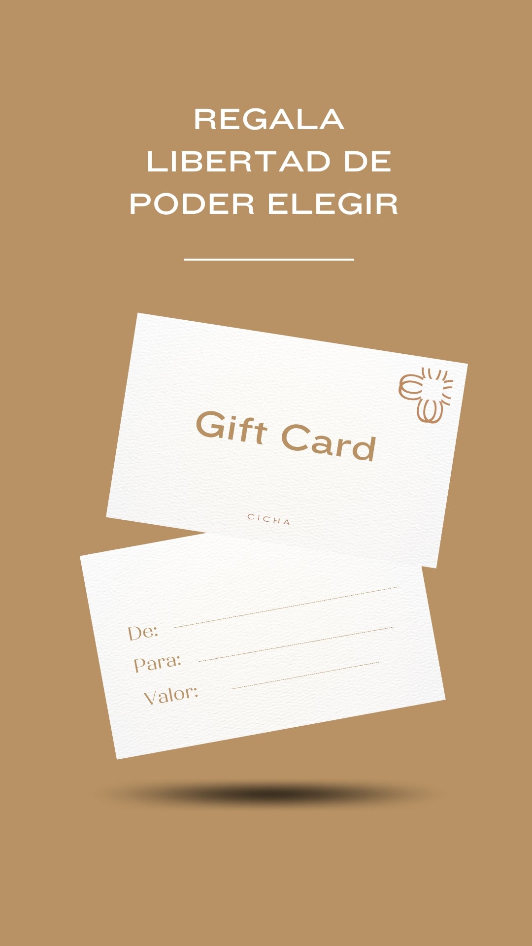 Tarjeta Regalo