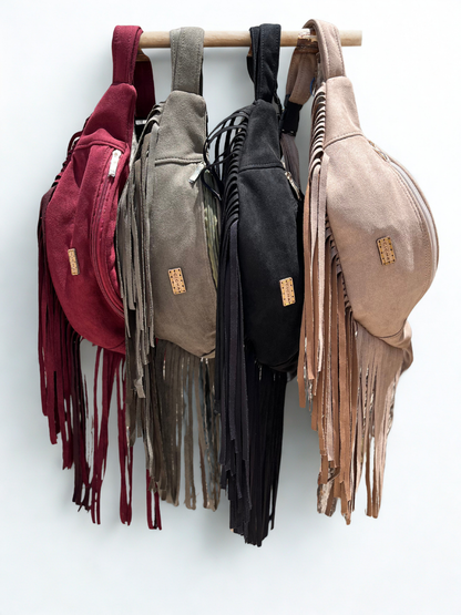 Cangurera Agustina con flecos