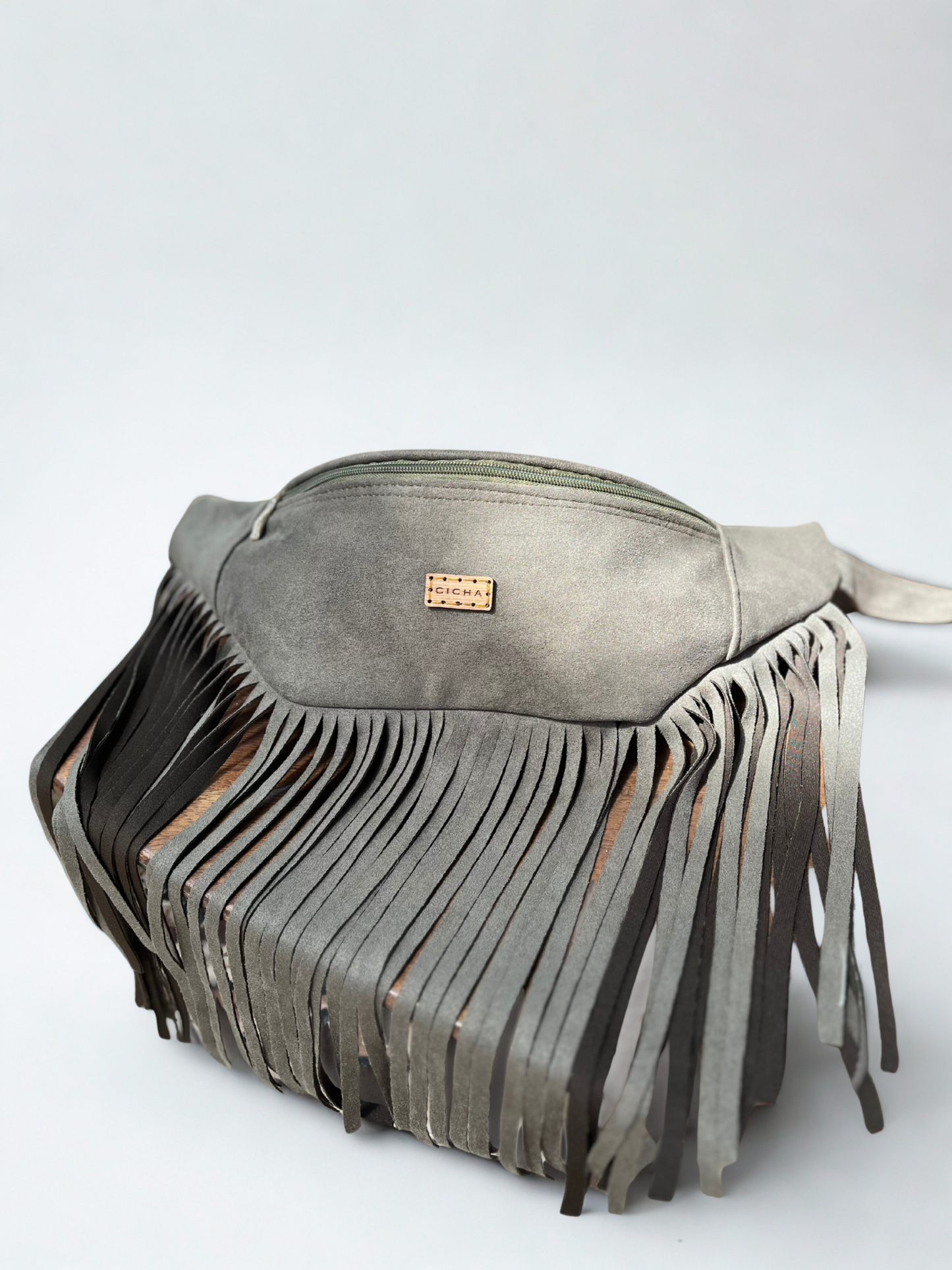 Cangurera Agustina con flecos